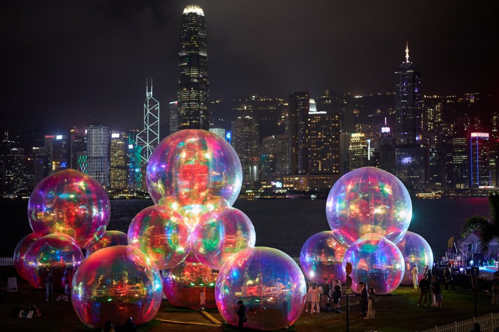 西九文化區-藝術節-合家歡-打卡-巨型泡泡1
