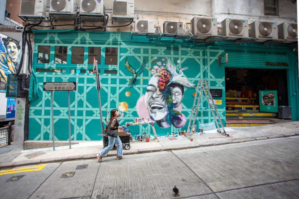 好去處-藝術-香港壁畫街