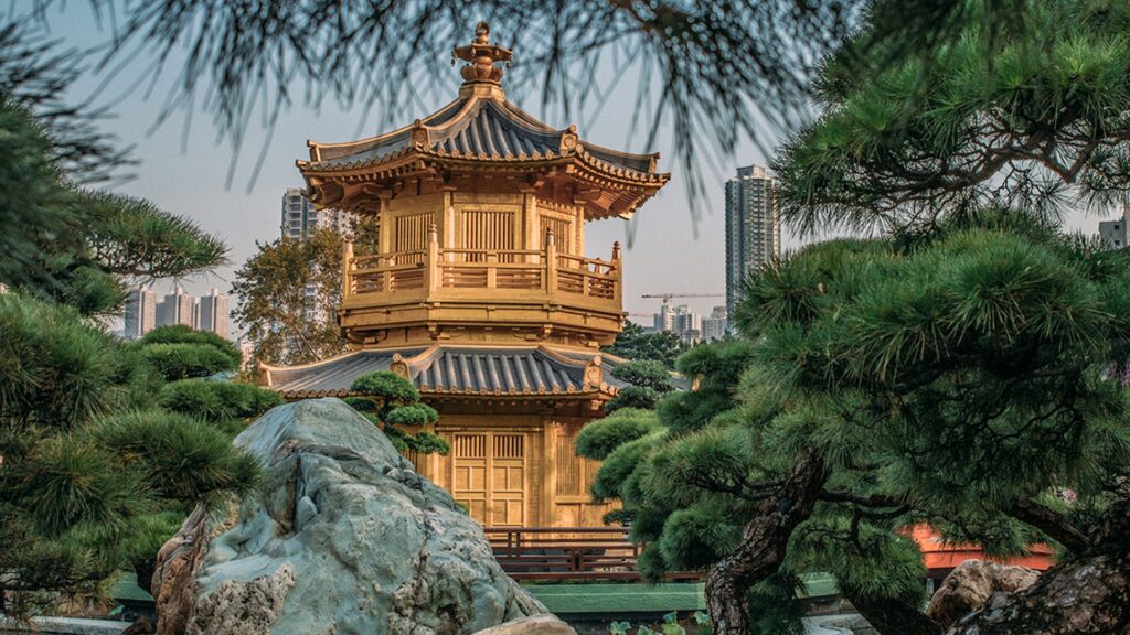 日系打卡-金閣寺-鳥居-竹林