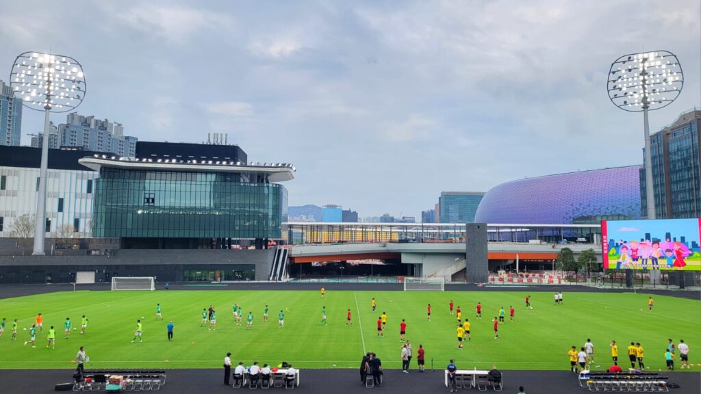 啟德體育園青年運動場-混合草地-測試賽