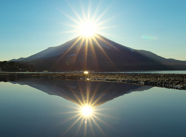 生活-旅遊-日本-富士山-鑽石富士-珍珠富士