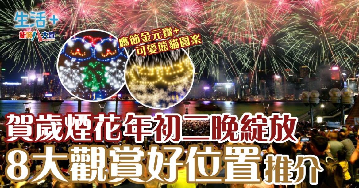 賀歲煙花年初二晚綻放  8大最佳觀賞地點推介