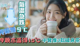 冷鋒到|氣溫急跌9℃ 今晚巿區得15℃ 中醫推介3款易整暖身茶 20251118_cold_OG
